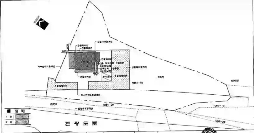 대부북동 1054-1 배치도 이미지